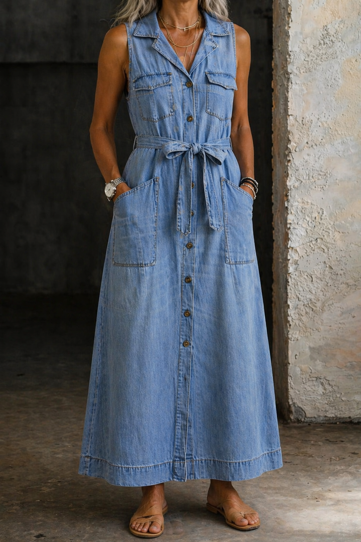 Susan | Robe en Denim