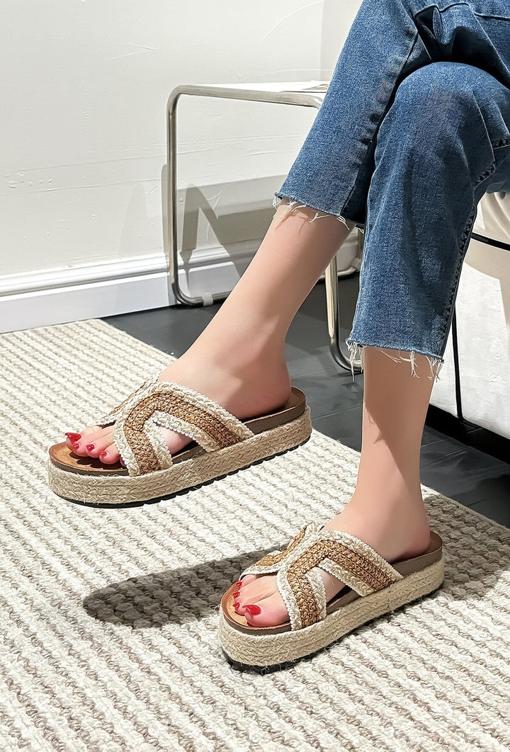 Anwen | Sandale à Talon Wedge
