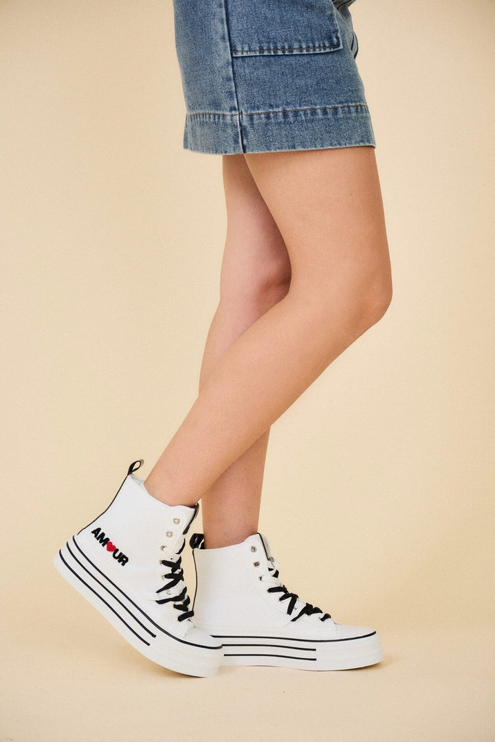 Lilith | Baskets à Talon Wedge