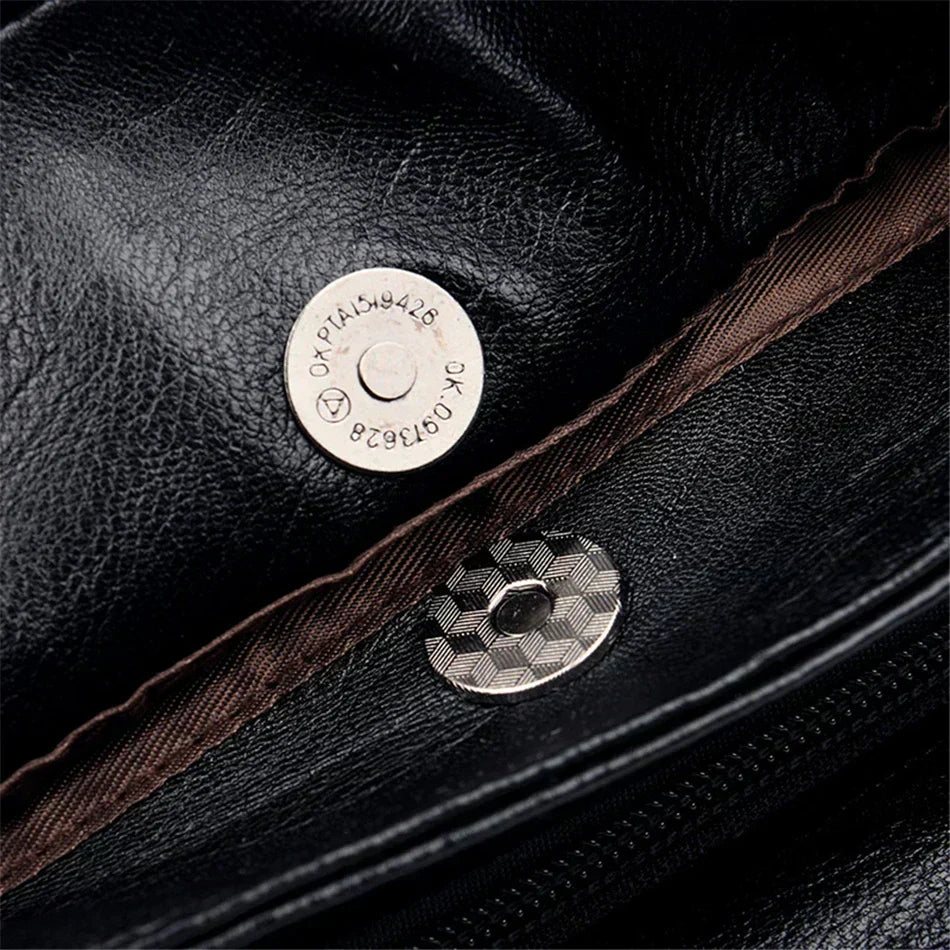 Sac Tote et Crossbody Élégant en Cuir Brodé pour Femmes