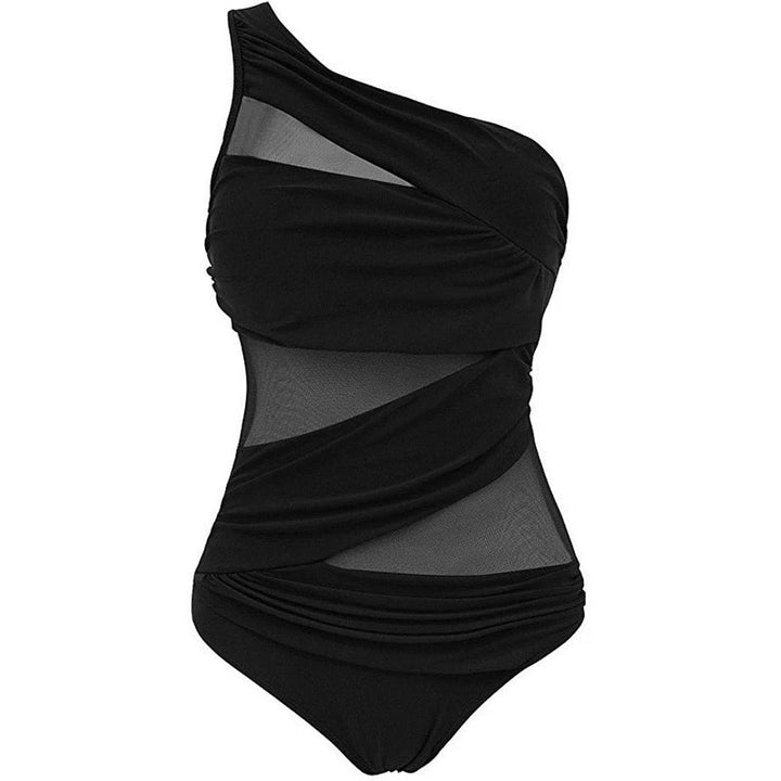 Nayla | Votre Élégant Maillot de Bain à Épaule Unique en Tailles Confortables