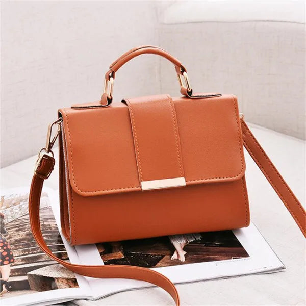 Sac à épaule chic rétro pour femmes - Cuir PU de haute qualité