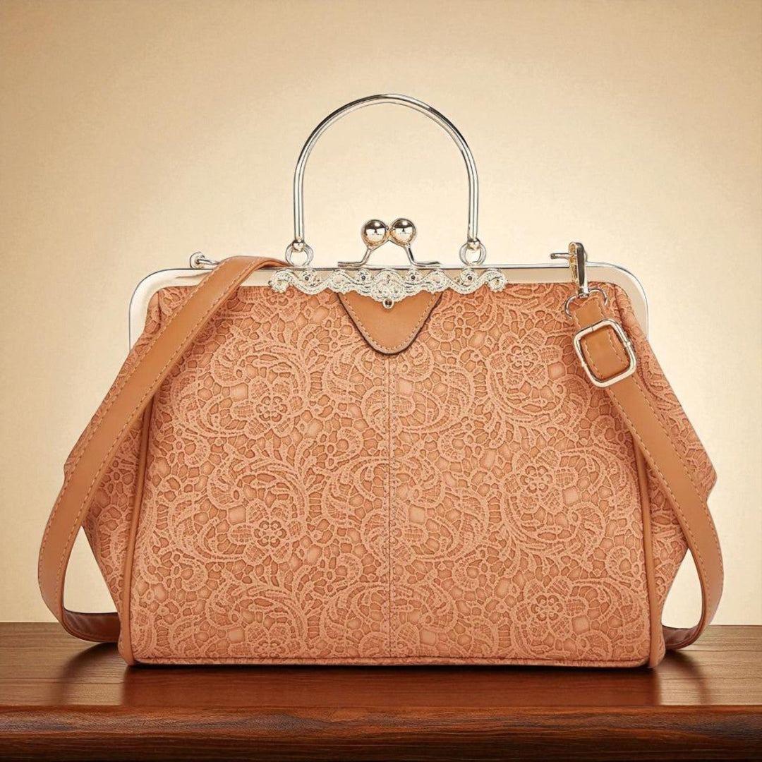 Sac vintage avec fermeture à pression