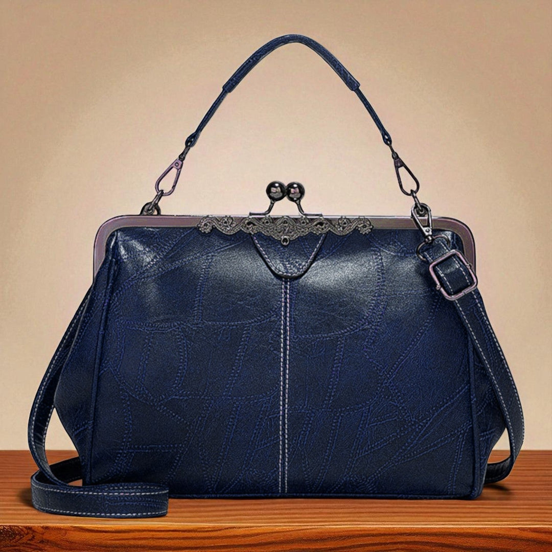 Sac vintage avec fermeture à pression