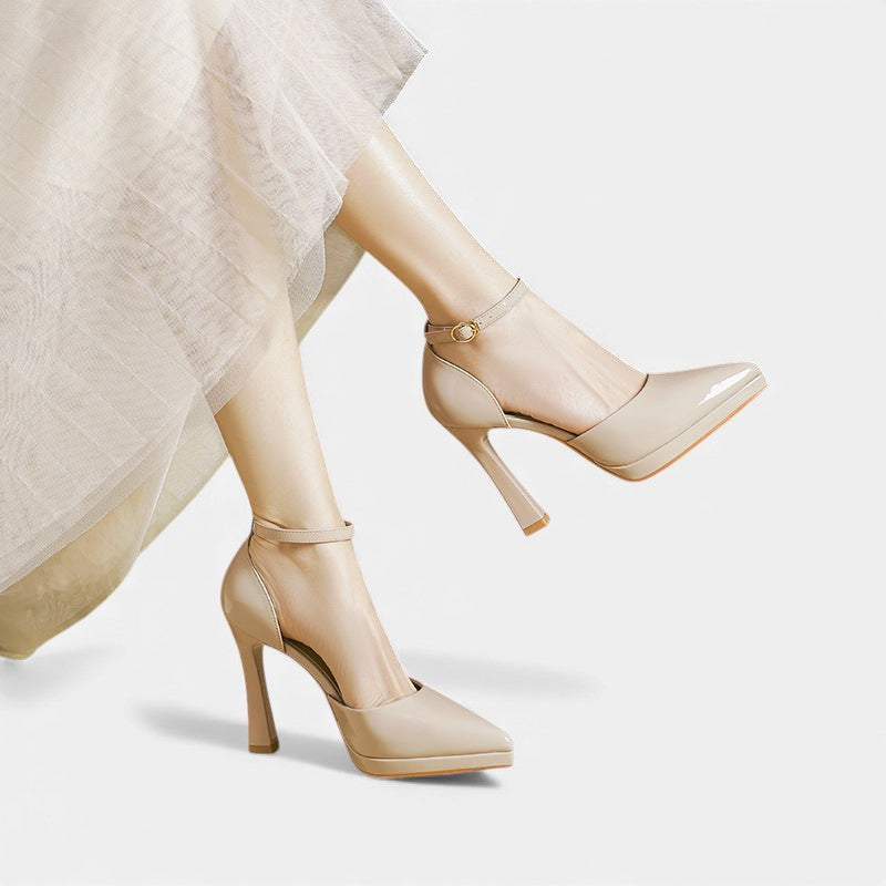 Evette | Talons en cuir