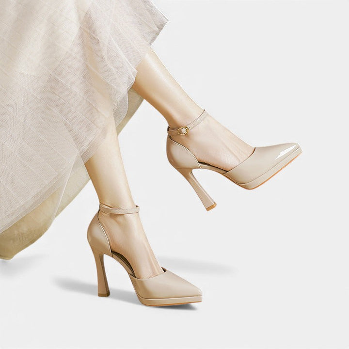 Evette | Talons en cuir