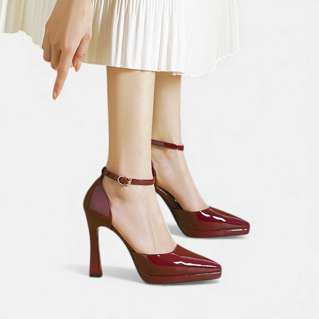 Evette | Talons en cuir