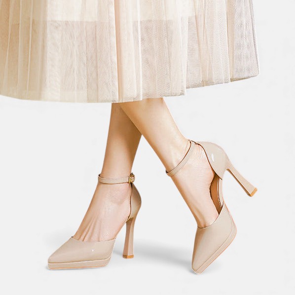Evette | Talons en cuir