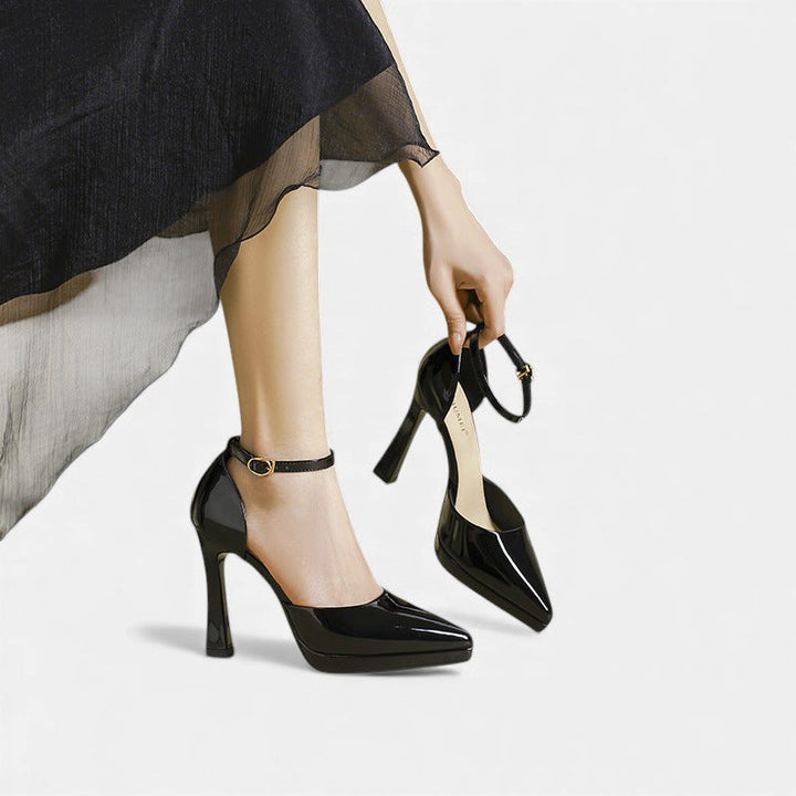 Evette | Talons en cuir