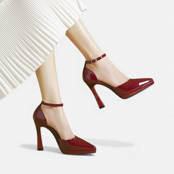 Evette | Talons en cuir