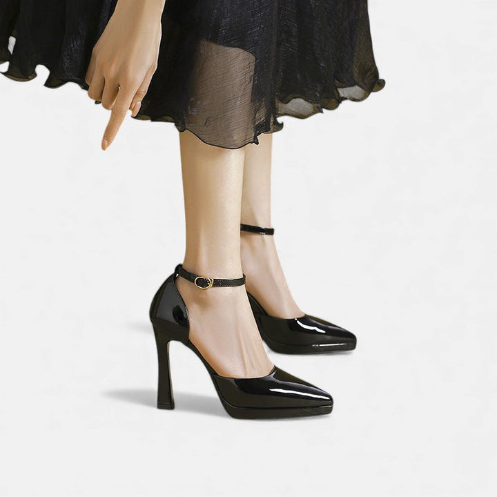 Evette | Talons en cuir