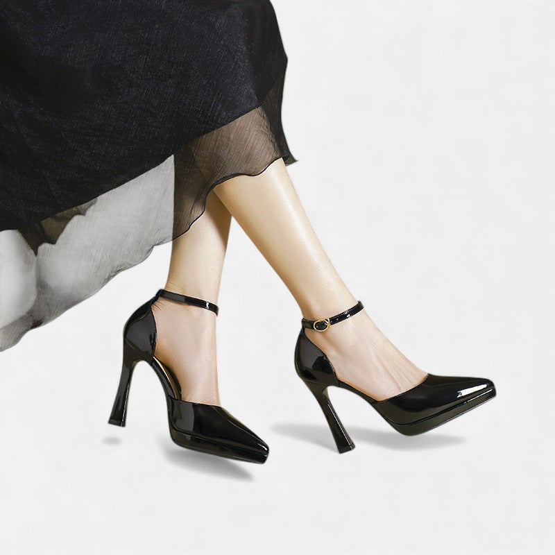 Evette | Talons en cuir