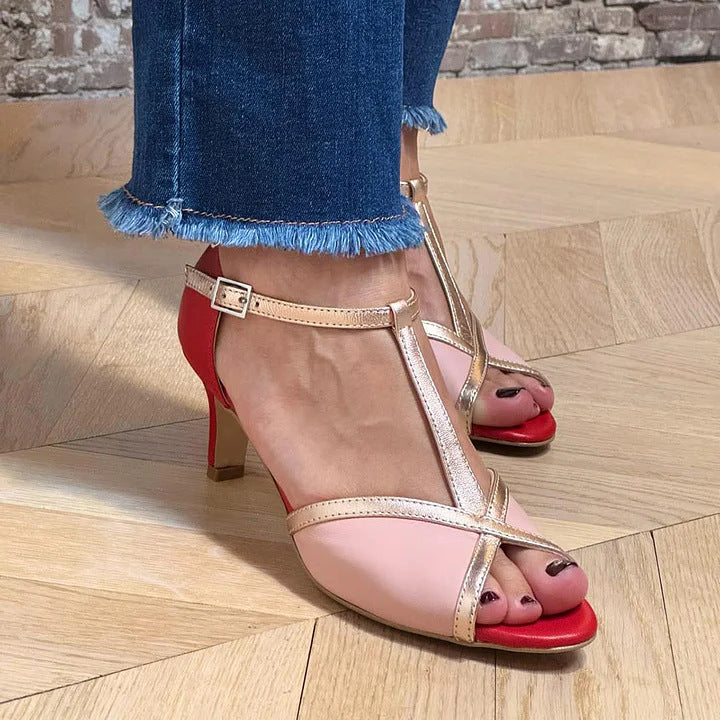 SANDALE ÉLÉGANTE AVEC BRACELET EN T