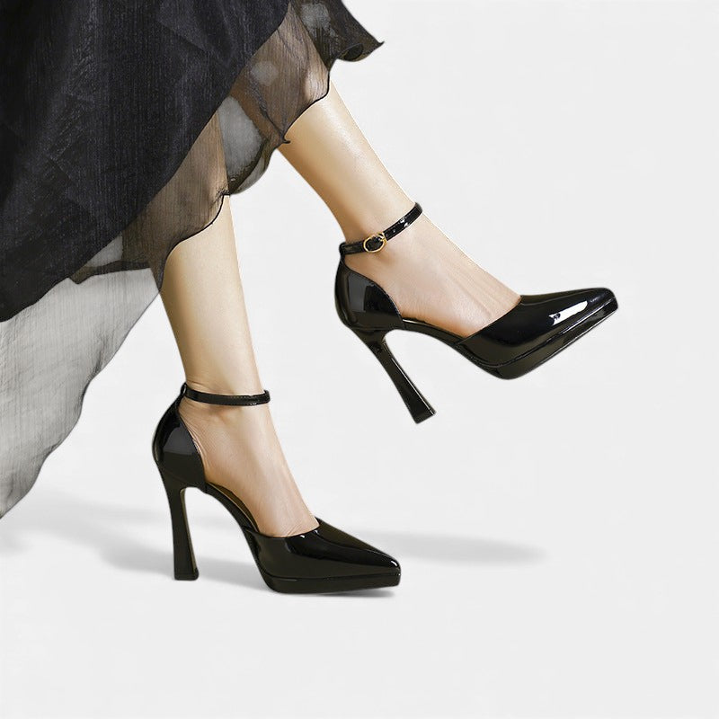 Evette | Talons en cuir