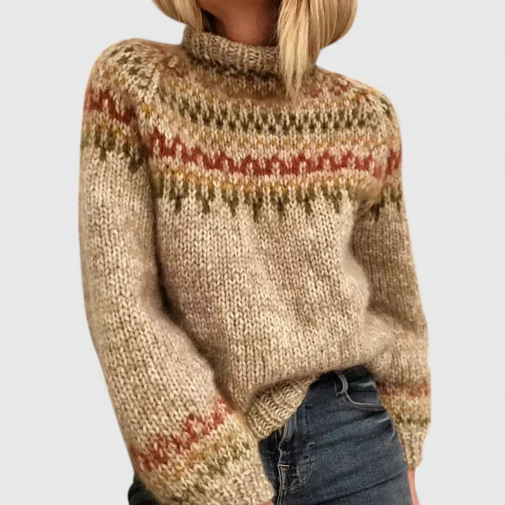 Ellen | Pull en Tricot Nordique Heritage