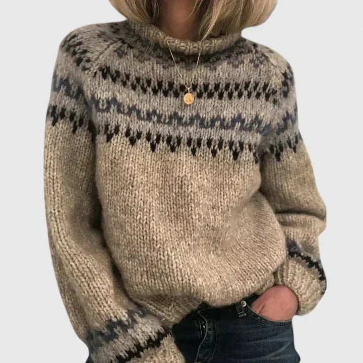 Ellen | Pull en Tricot Nordique Heritage
