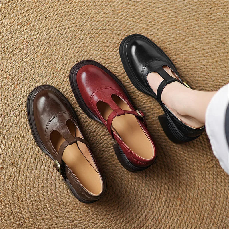 Barbara | Chaussures à talons Chunky Mary Janes