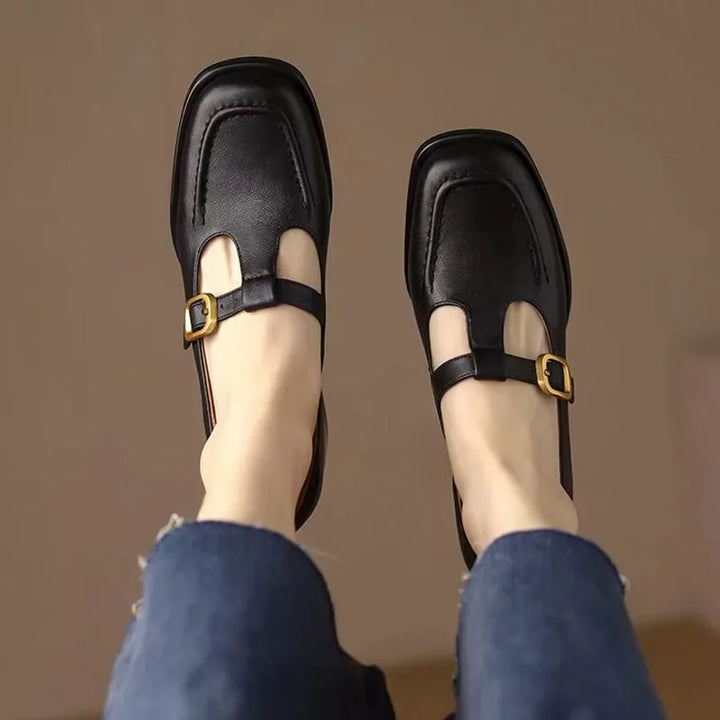 Ysolenne | Classiques élégants escarpins T-Strap
