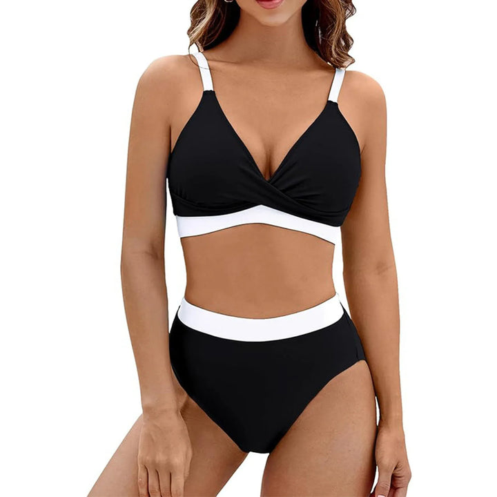 Sarena | Votre bikini sculptant pour le ventre avec un élégant décolleté en V