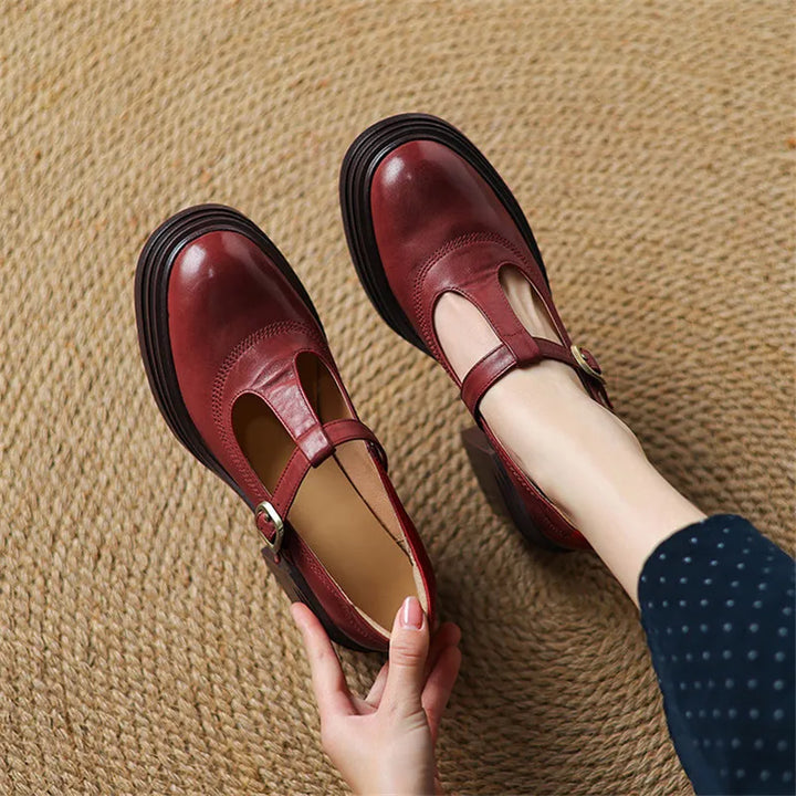 Barbara | Chaussures à talons Chunky Mary Janes