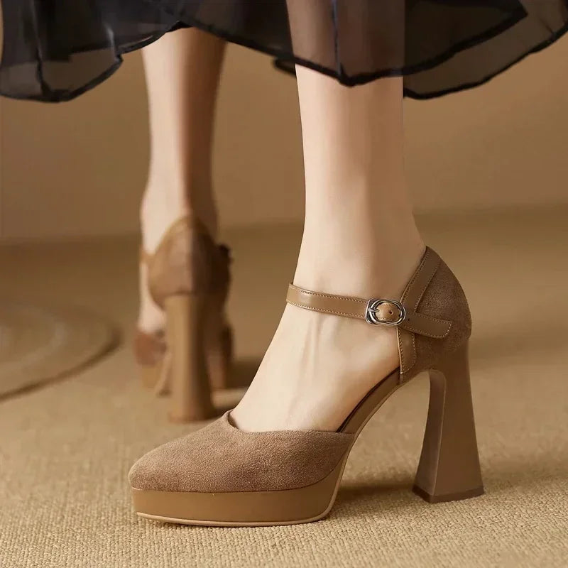 Celeste | Talons Mary Jane Élégants