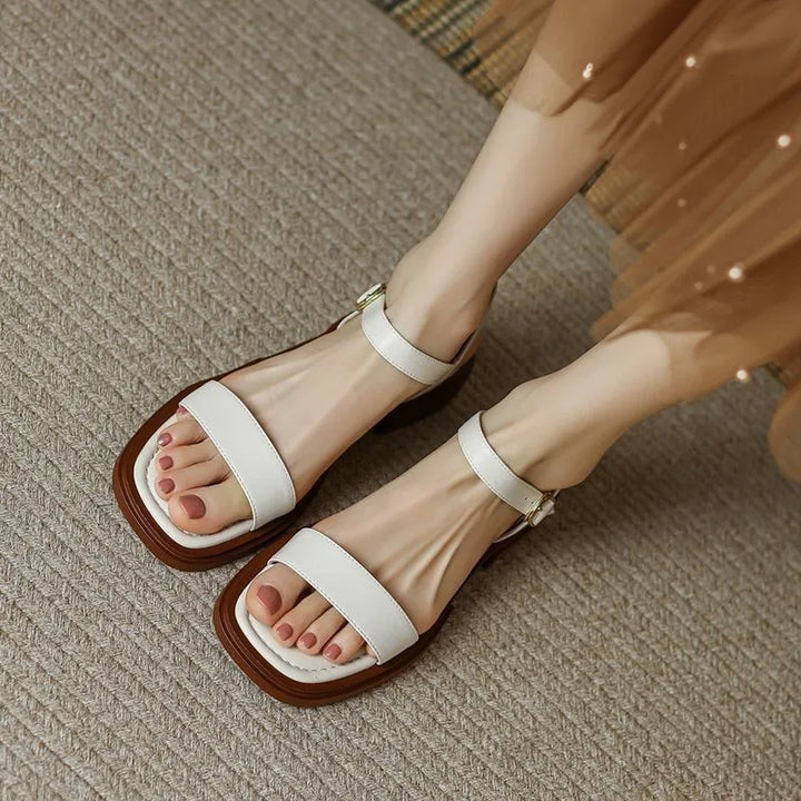 BIANCA | Sandales Élégantes avec Confort Quotidien et Style Intemporel