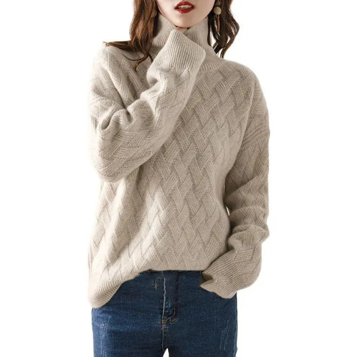 Jeanne | Pull à col roulé
