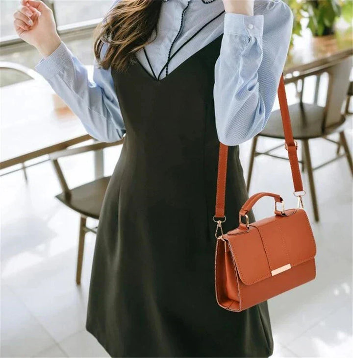 Sac à épaule chic rétro pour femmes - Cuir PU de haute qualité