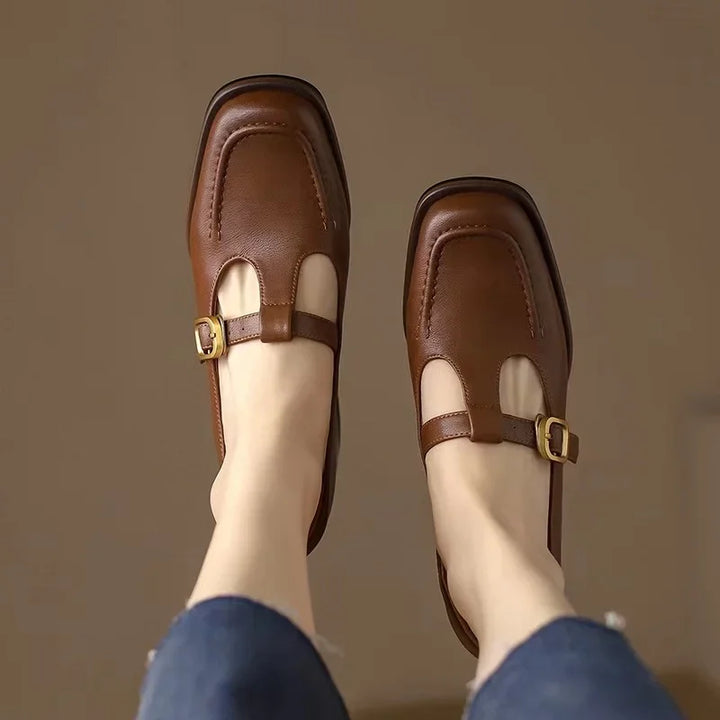Ysolenne | Classiques élégants escarpins T-Strap