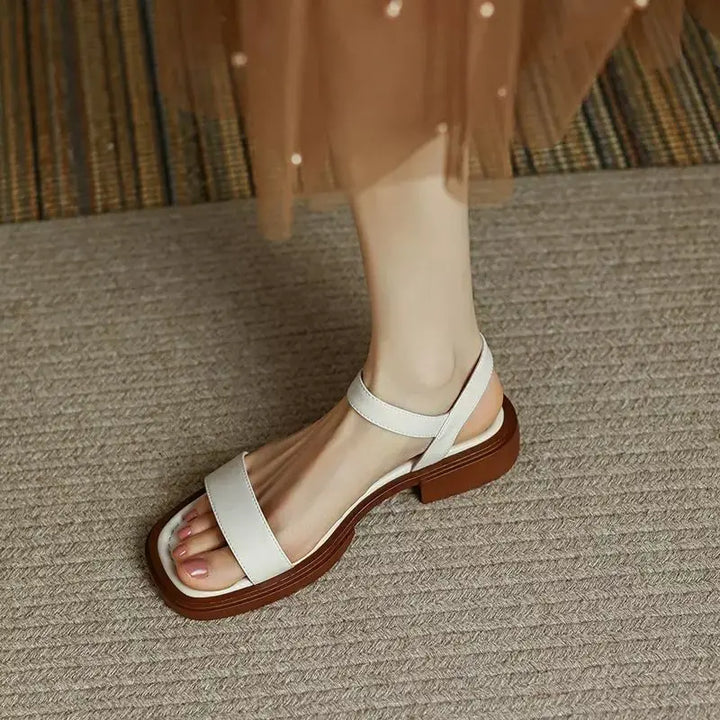 BIANCA | Sandales Élégantes avec Confort Quotidien et Style Intemporel