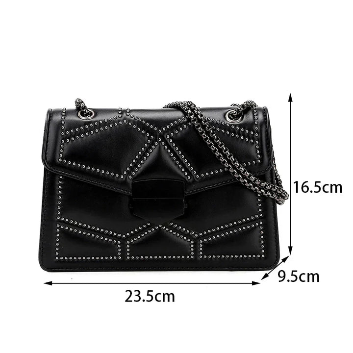 Sac à Bandoulière Élégant - Mode en Cuir PU