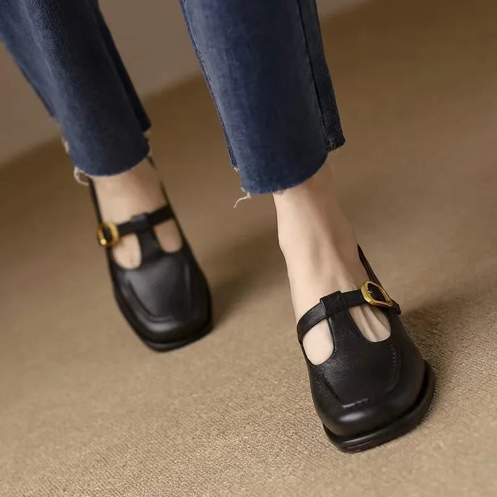 Ysolenne | Classiques élégants escarpins T-Strap