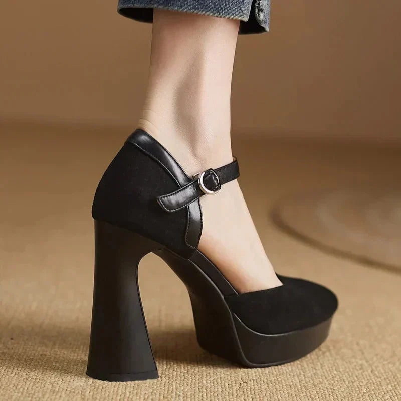 Celeste | Talons Mary Jane Élégants