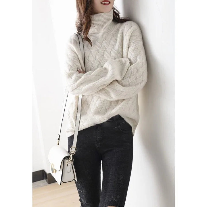 Jeanne | Pull à col roulé