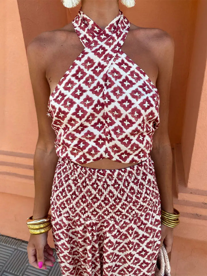 Elsa | Ensemble Élégant avec Design Off-Shoulder