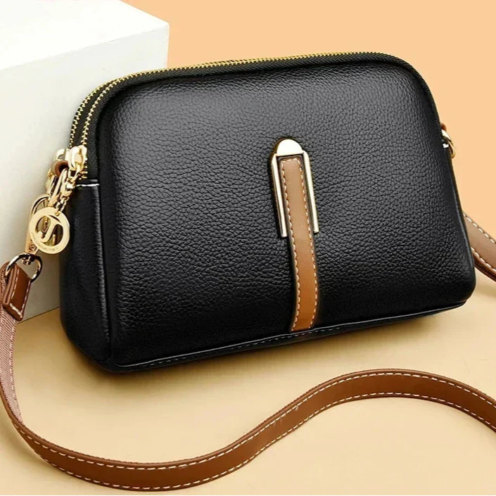 Sac à Bandoulière en Cuir de Luxe pour Femmes