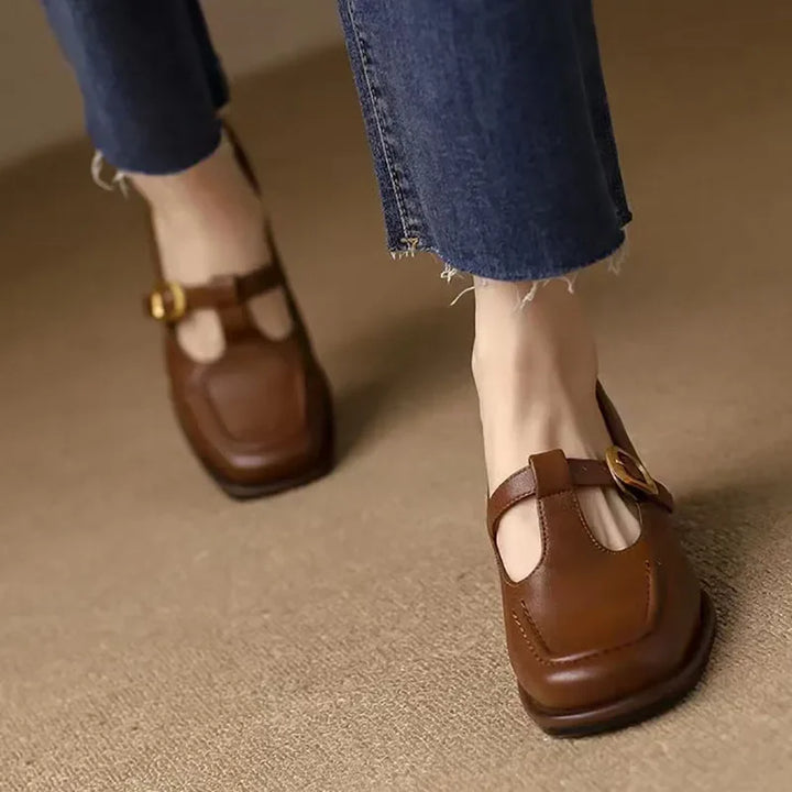 Ysolenne | Classiques élégants escarpins T-Strap