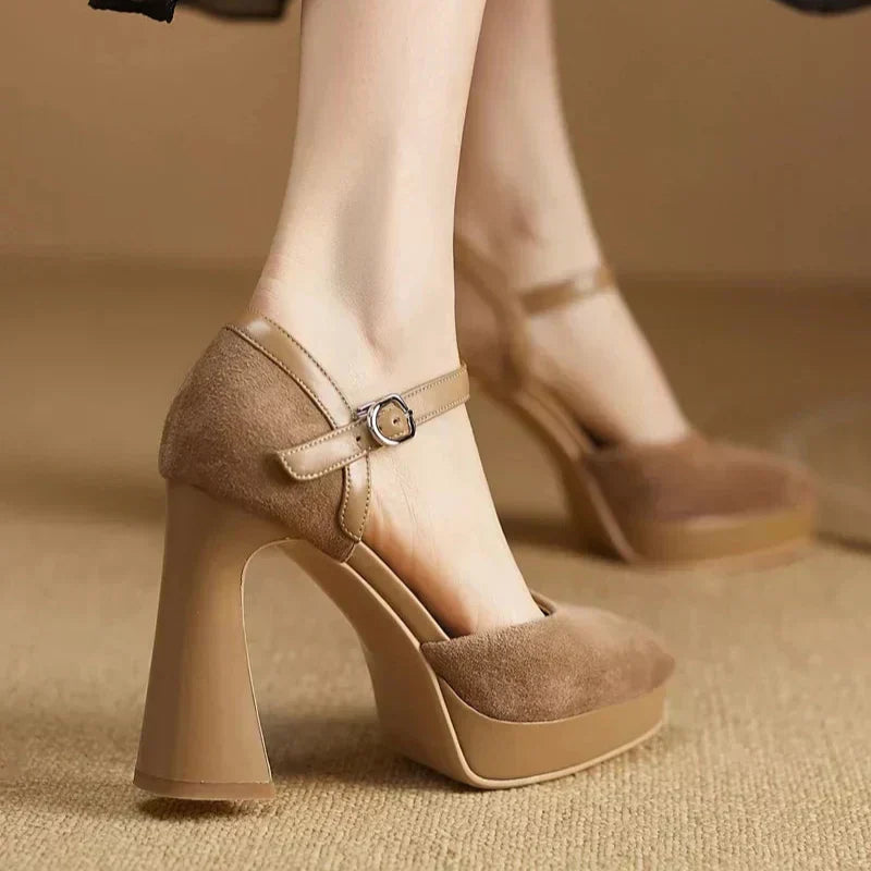 Celeste | Talons Mary Jane Élégants