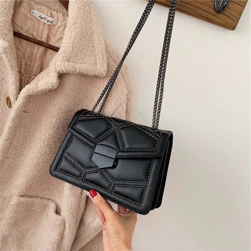 Sac à Bandoulière Élégant - Mode en Cuir PU