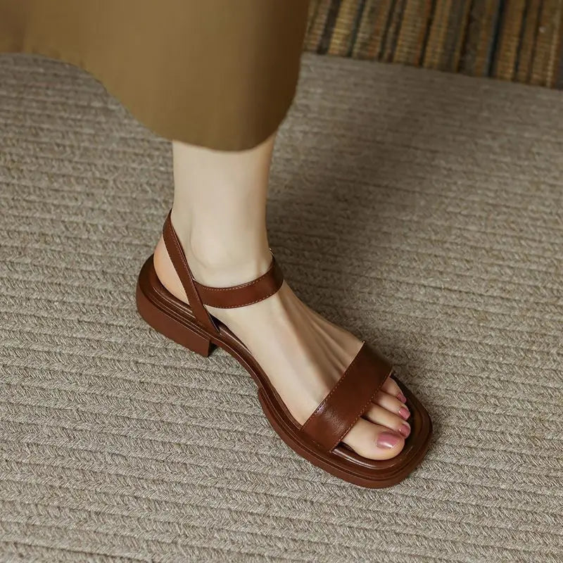 BIANCA | Sandales Élégantes avec Confort Quotidien et Style Intemporel