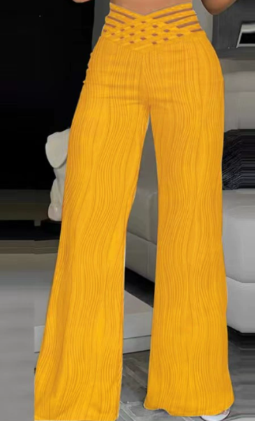 Emma | Pantalons Taille Haute Croisés