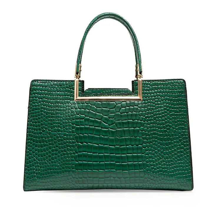 Ensemble de Sac à Main et Portefeuille en Cuir