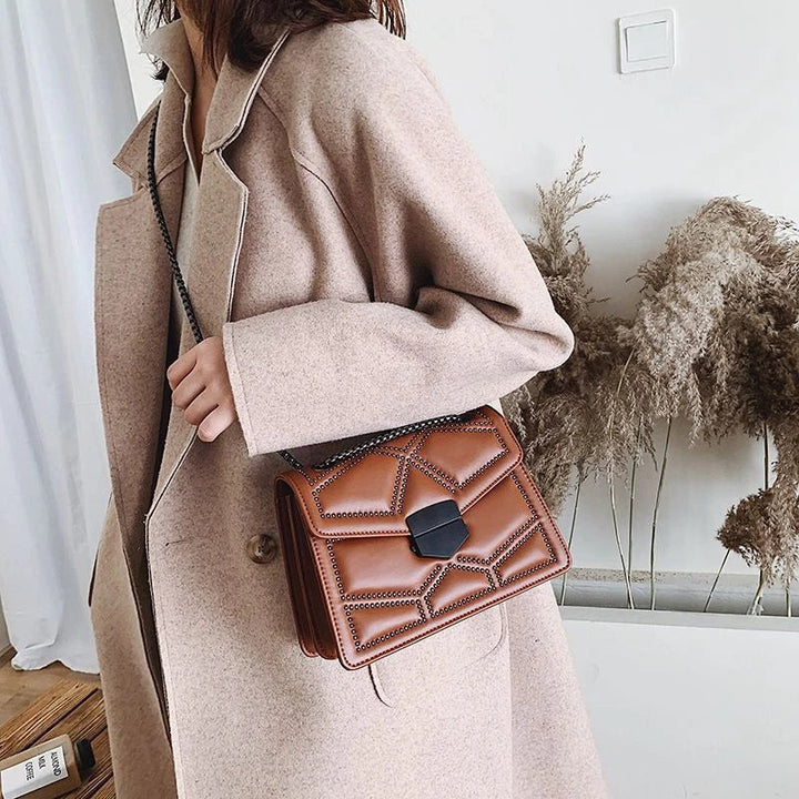 Sac à Bandoulière Élégant - Mode en Cuir PU