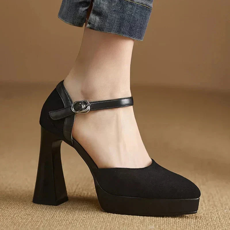 Celeste | Talons Mary Jane Élégants
