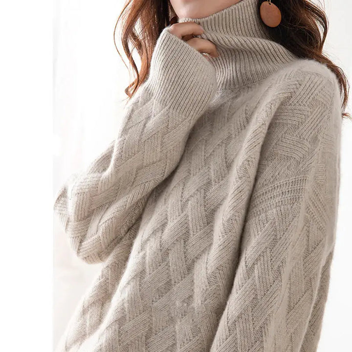 Jeanne | Pull à col roulé