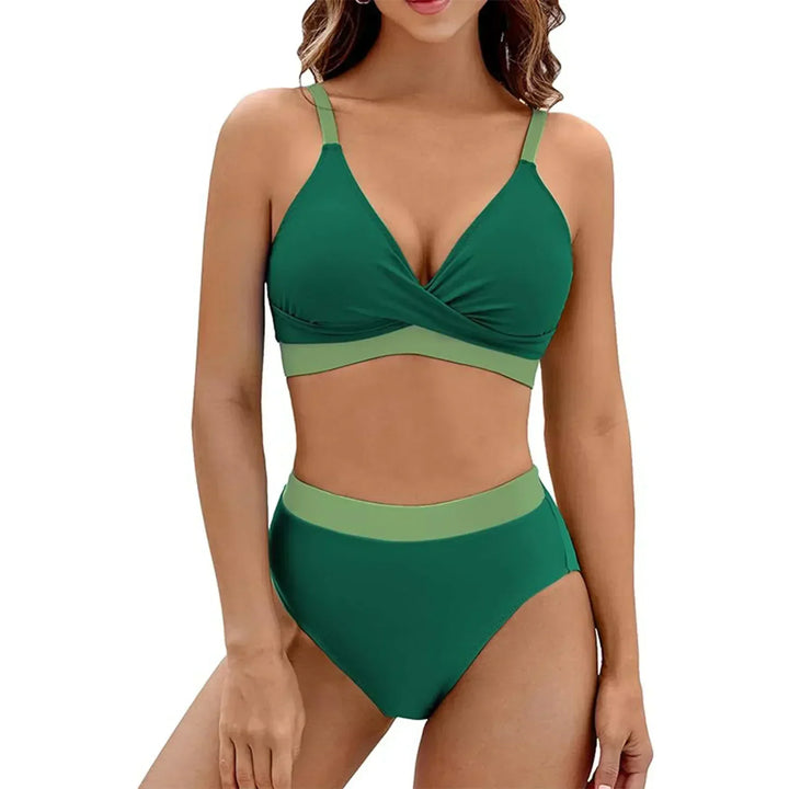 Sarena | Votre bikini sculptant pour le ventre avec un élégant décolleté en V