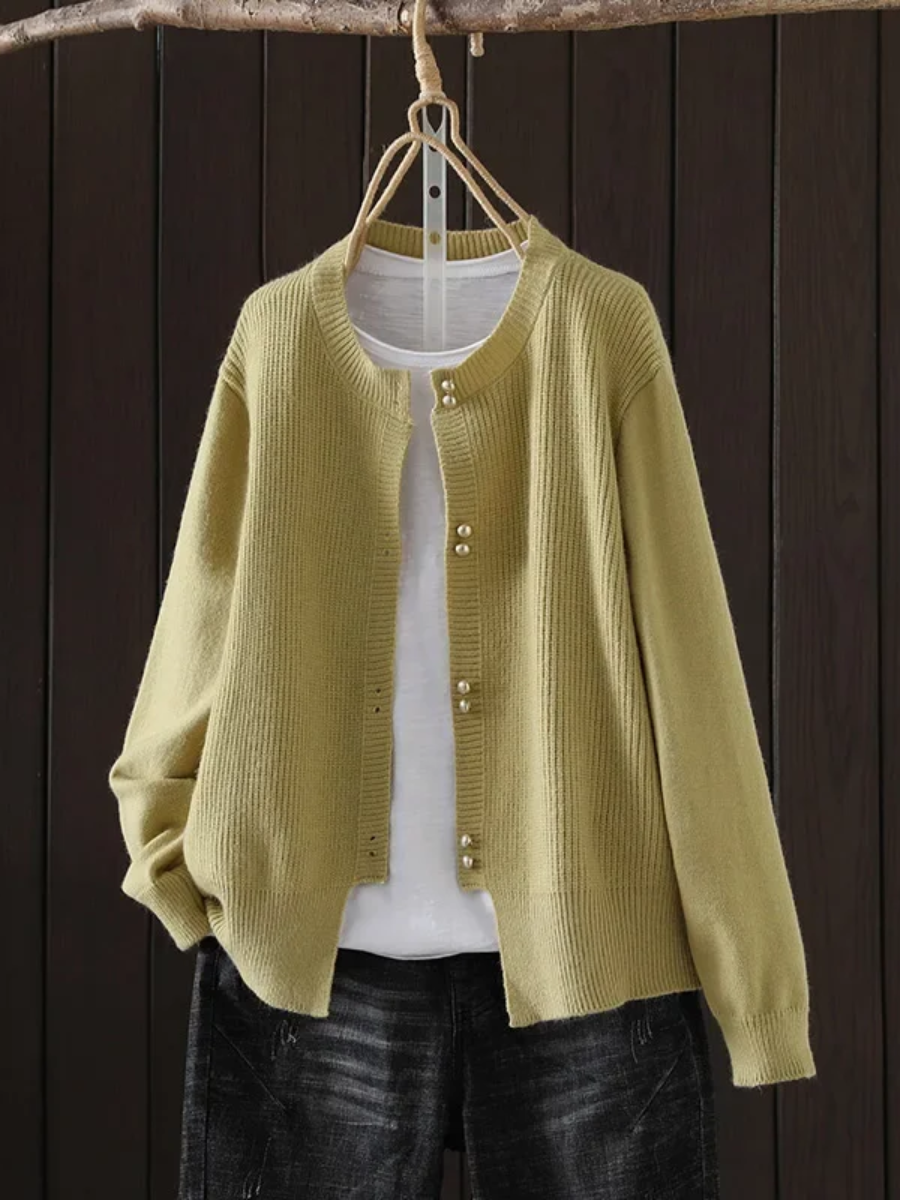 Cardigan Boutons Nacrés Véronique