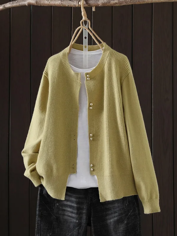 Cardigan Boutons Nacrés Véronique