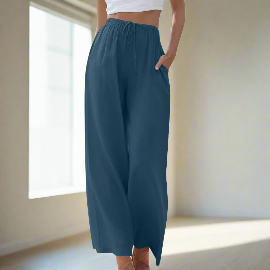 Liam | Pantalons d'Été à Jambes Larges