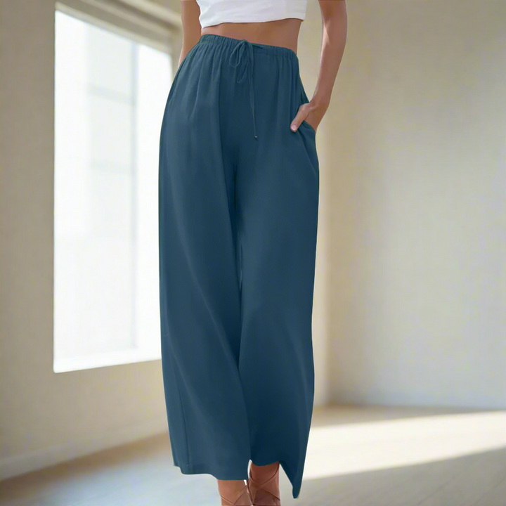 Liam | Pantalons d'Été à Jambes Larges